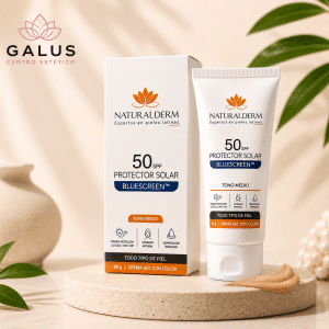 Protector Solar SPF 50 con Color NaturalDerm